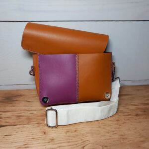 Sac à main jaspe multicolore