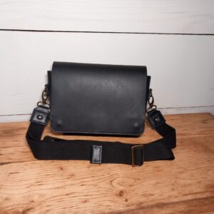 Sac à main jaspe noir