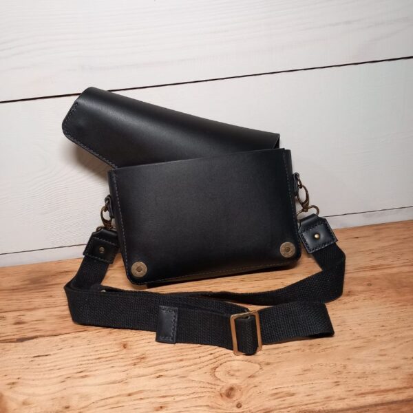 Sac à main jaspe noir – Image 2
