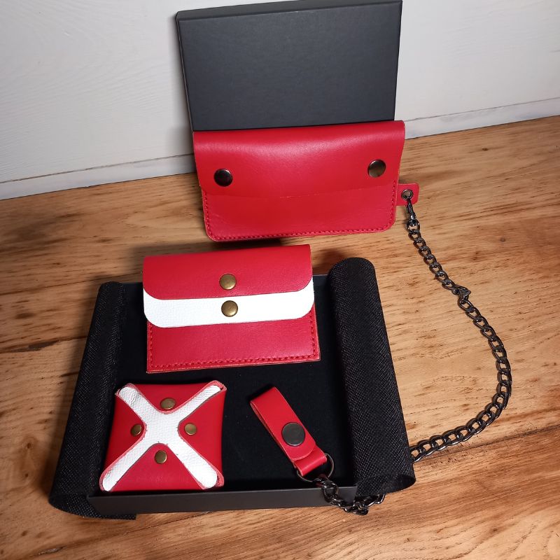 idée cadeau cuir - cartable